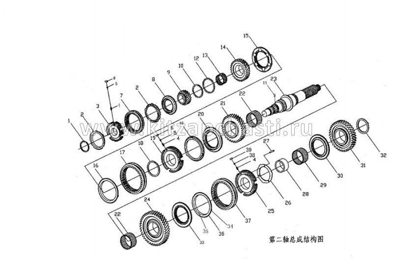 Кольцо пружиное (стопорное) Baw Fenix 1065 Евро 3 LT35BQ-1701100